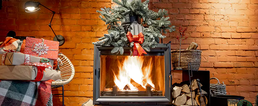 Travis Industries Linear Gas Fireplace Installation in Thibodaux, Louisiana