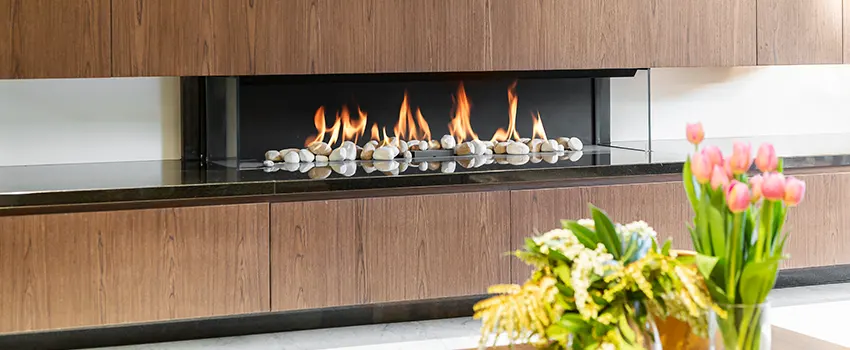 Double-height Fireplace Design Refurbishment in Thibodaux, Louisiana