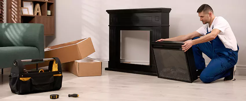 Old Rusted Metal Fireplace Repair And Replacement in Thibodaux, LA
